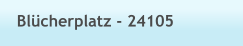 Blücherplatz - 24105